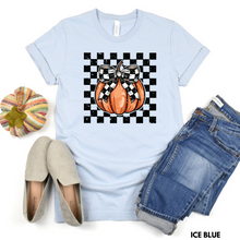 Load image into Gallery viewer, Checkered Pumpkin Tee
