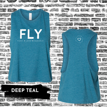 Load image into Gallery viewer, FLY Crop Muscle Tee
