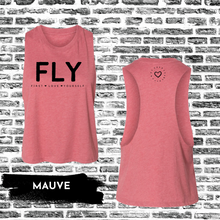 Load image into Gallery viewer, FLY Crop Muscle Tee
