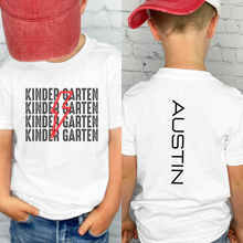 Load image into Gallery viewer, Red Bolt Back to School Custom Tee
