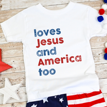 Load image into Gallery viewer, Love Jesus and America Too (KIDS)
