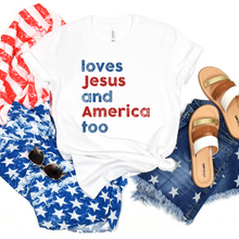 Load image into Gallery viewer, Love Jesus and America Too (ADULT)
