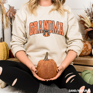 Grandma Pumpkin Varsity Crewneck