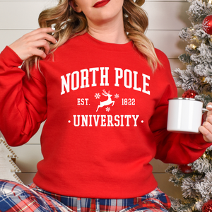 North Pole University Crewneck