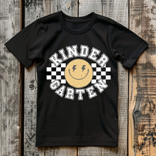 Load image into Gallery viewer, Checkered Smiley Grade Level Tee
