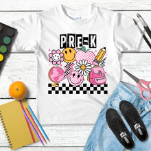 Load image into Gallery viewer, Pink Checkered Grade Level Tees
