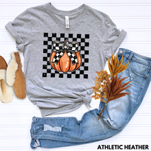 Load image into Gallery viewer, Checkered Pumpkin Tee
