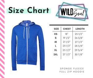 Premier Gymnastics Mom/Dad Zip-Up Hoodie