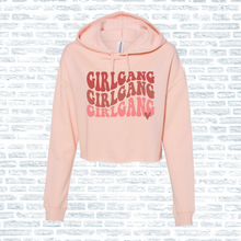 Load image into Gallery viewer, Girl Gang Cropped Hoodie
