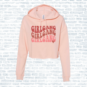 Girl Gang Cropped Hoodie