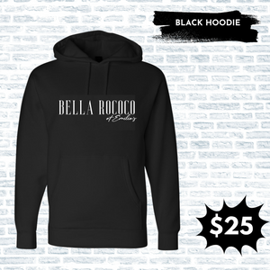 Bella Rococo Black Hoodie