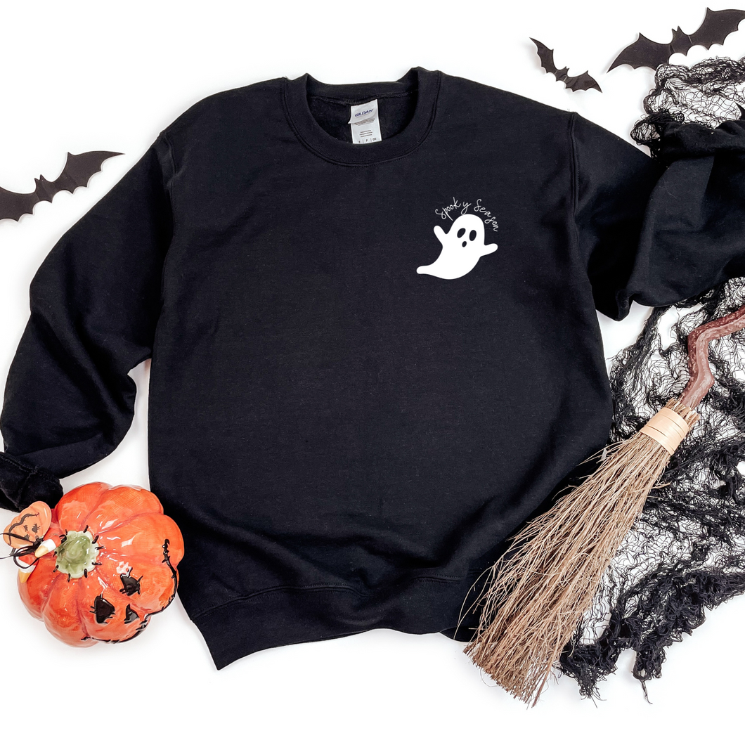 Spooky Season Ghost Crewneck