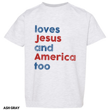 Load image into Gallery viewer, Love Jesus and America Too (KIDS)
