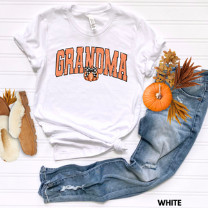 Grandma Pumpkin Varsity Tee