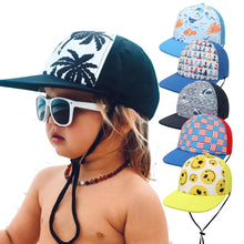 Load image into Gallery viewer, Kids Trucker Hat (With Chin Strap) - PREORDER
