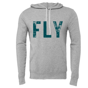 FLY (Distressed) Classic Hoodie