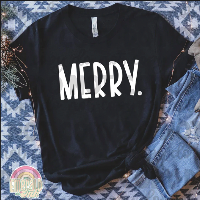 MERRY. Tee